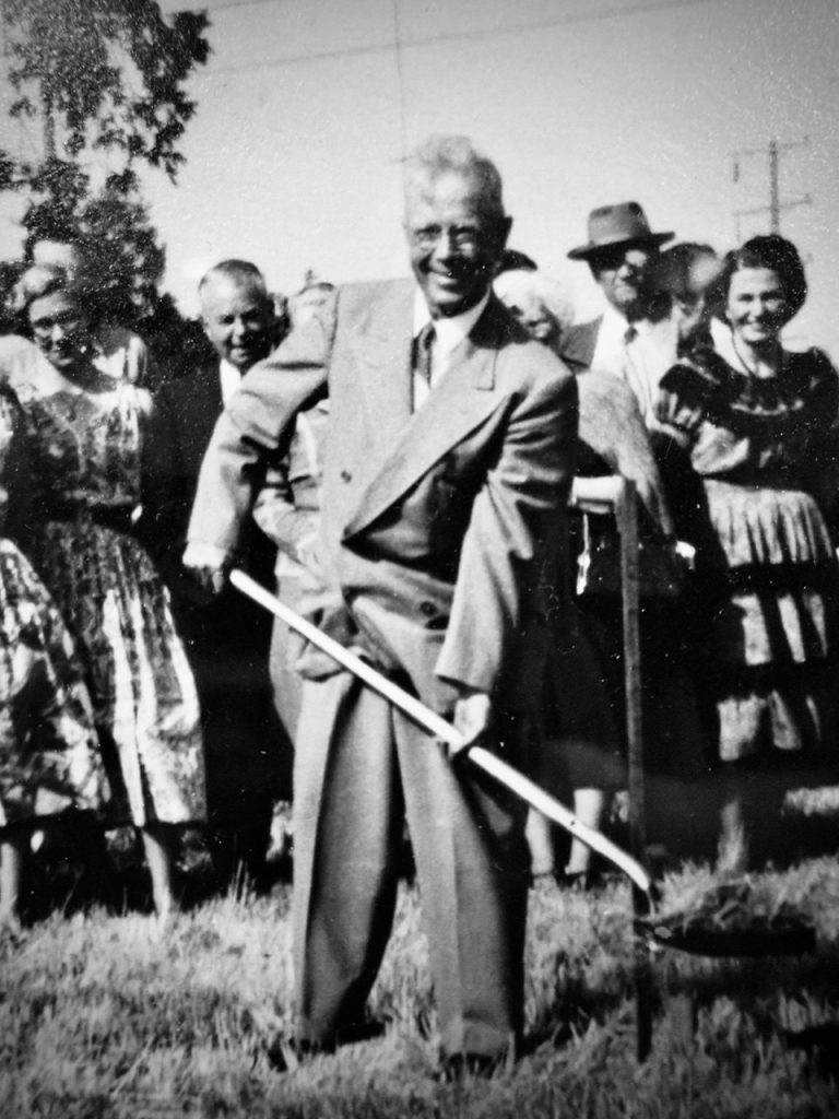 Breaking Ground of New Lodge Building