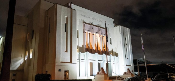 Photo Essay: The Stagecraft of a Masonic Play